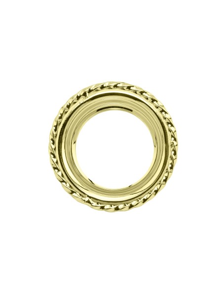 Lowrider Square Twisted Bottom Bracket Cup Gold.